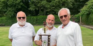Arnie and Paul worthy winners of Pat Lee Trophy