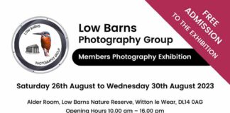 Photography Exhibition at Low Barns Nature Reserve