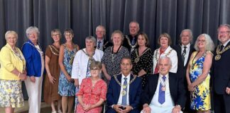 Mayor at home raises charity funds