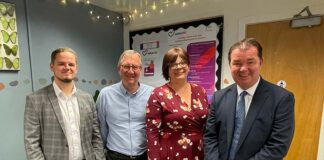 Minister visits Ladder Centre