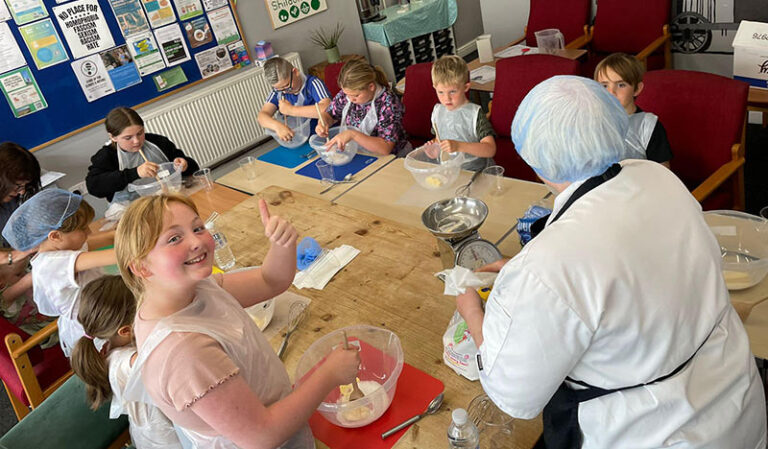 Funding for holiday activites with healthy food