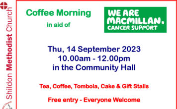 Latest from Shildon Methodist Church