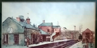 Bids invited for Eric Thompson print of Shildon Station