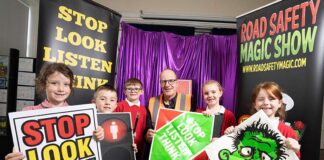 Schools enjoy magic of road safety