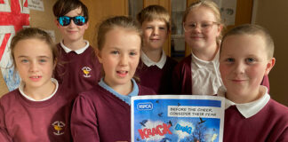 Ferryhill Ambassadors supporting RSPCA campaign