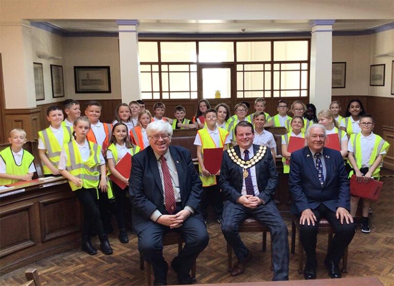 North Park pupils visit chamber North Park pupils visit chamber