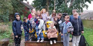 Scout group raise funds in sponsored pj walk