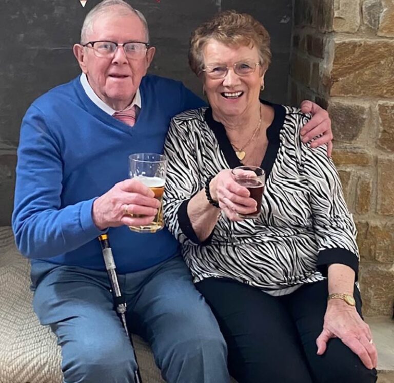 Diamond Day for Peter and Lilian Diamond Day for Peter and Lilian