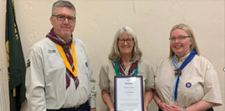 Scouts celebrate achievers
