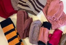 Knitters keeping Shildon warm