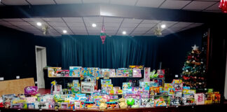 Huge collection for Santa Toy Run