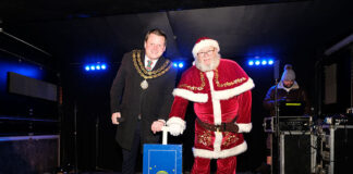 Spennymoor Christmas Lights Switch On