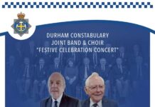 Durham Constabulary Male Voice Choir in concert