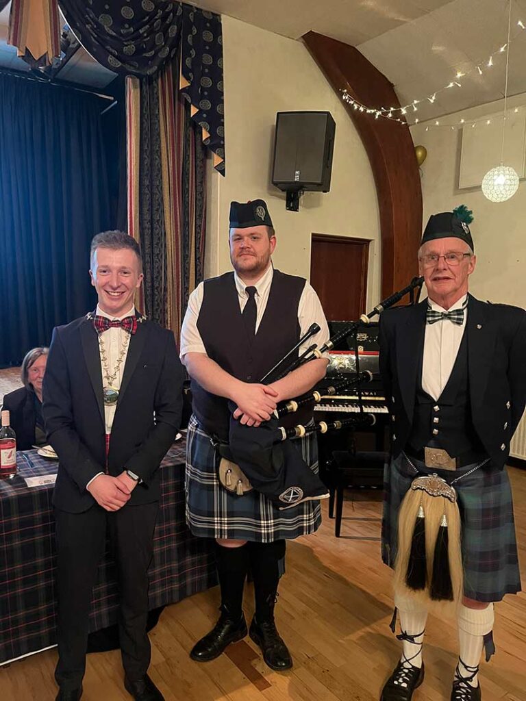 Ferryhill celebrates Burns Night Ferryhill celebrates Burns Night