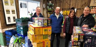 Dog walkers raise funds for pet food