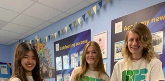 Students raise thyroid charity funds