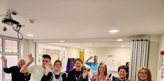 Busy Bees present donation to PCP Options