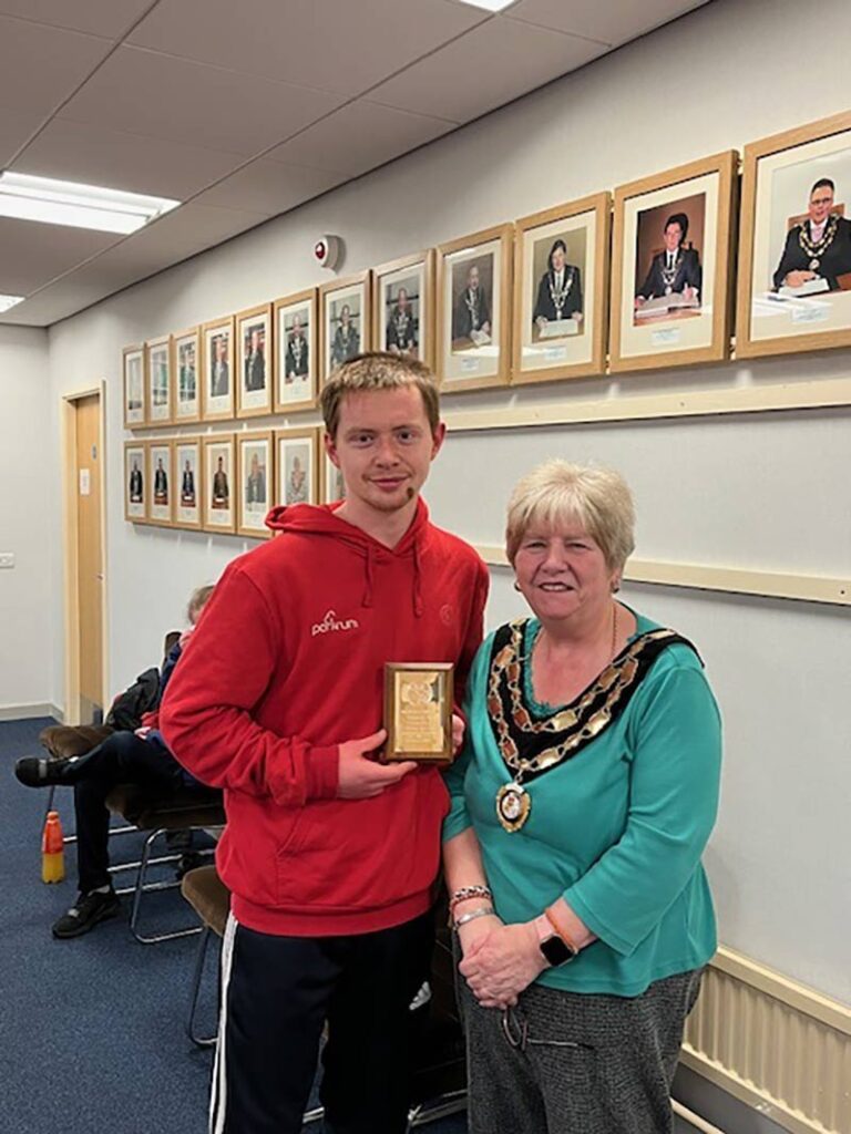 Jack receives Mayor’s Award