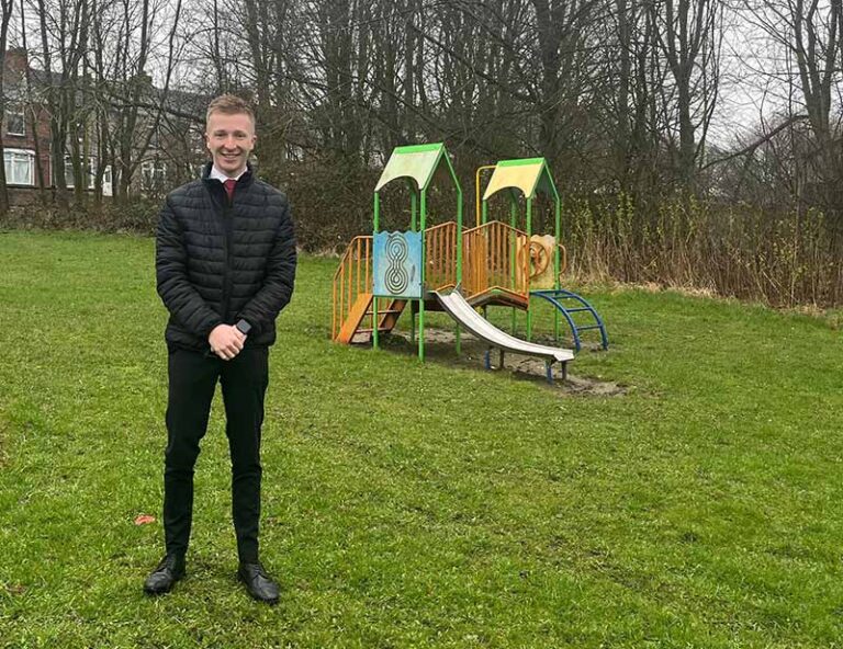 Funds secured for play equipment