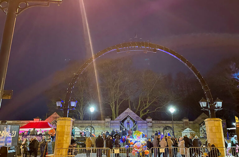 Leap festival lights up Shildon Town Square