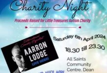 Little Treasures charity night