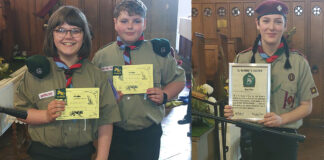Shildon B-P Scouts host annual St Georges day parade