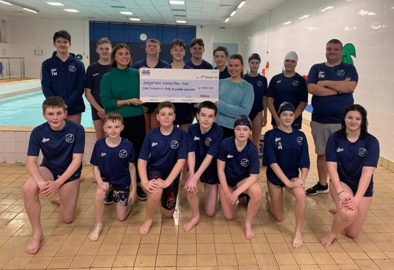 Helios Real Estate supports Sedgefield Water Polo Club with generous donation