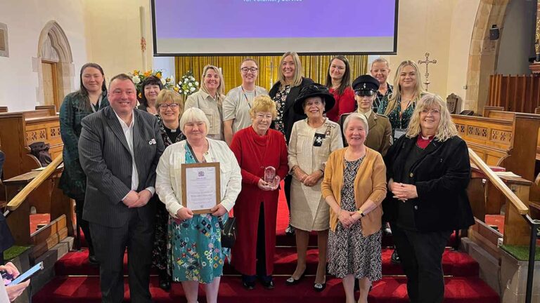 Shildon Alive celebrate King’s Award Shildon Alive celebrate King’s Award