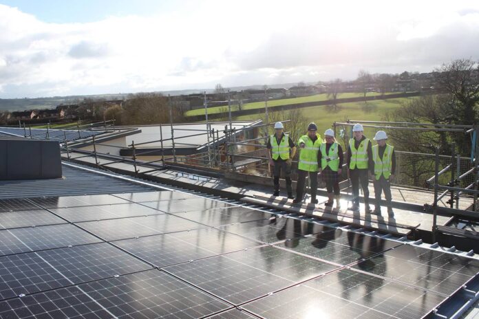 adam-with-students-bishop-auckland-college-3-min