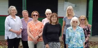 Wolsingham WI give Croquet a go