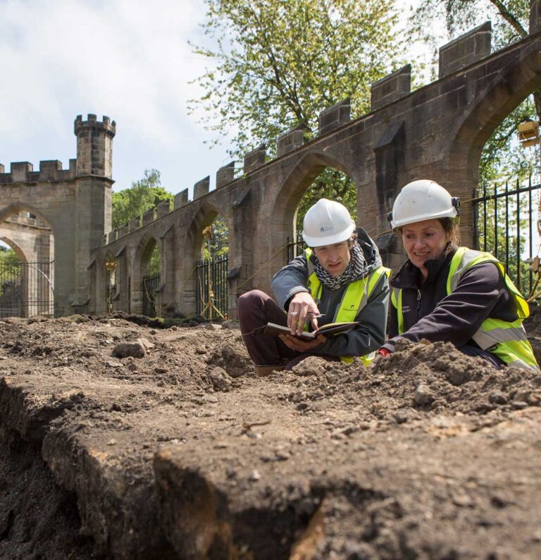 Auckland Castle dig into the past Auckland Castle dig into the past