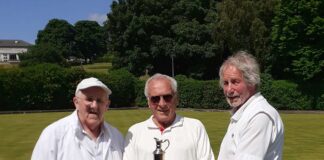 Harry lifts Les Wilson Trophy