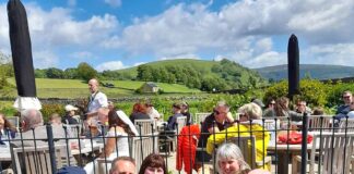 Walking club visit Grassington