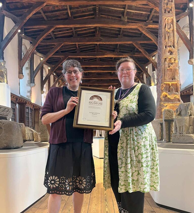 Durham Cathedral Museum has been awarded accreditation accolade Durham Cathedral Museum has been awarded accreditation accolade