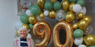 Surprise birthday party for Mary