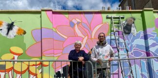 The Happy Wall: Bishop Auckland’s New Mural Putting Smiles on Faces