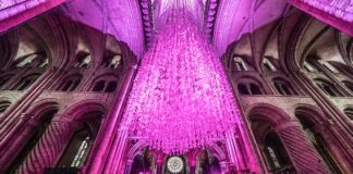 Peace Doves artwork arrives in Durham Cathedral