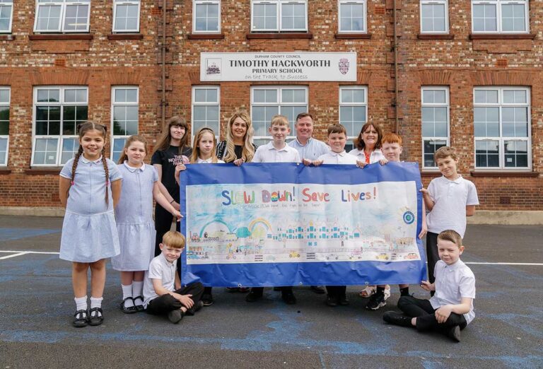 School children’s designs to slow drivers down School children’s designs to slow drivers down