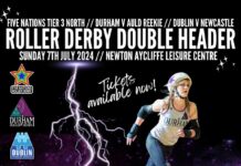 Roller Derby Five Nations skates into Newton Aycliffe