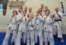 Grading success for karate club