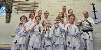 Grading success for karate club