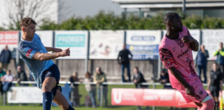 Two Blues surge out of drop zone