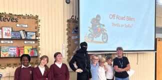 Cleves Cross Ambassadors warn of dangers of illegal off-road bikes
