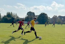 Athletic progress in cup defence