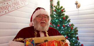 Santa comes early for town’s good causes