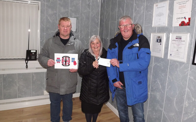 Over £2.5K raised for Poppy Appeal