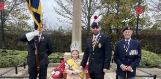 Shildon remembers the fallen