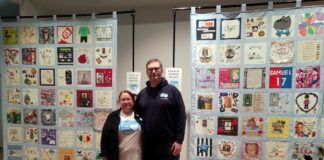 Speak their name quilt on display in Shildon