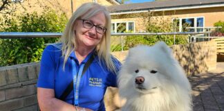 Loki brings joy to Durham hospice