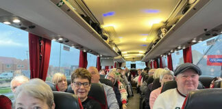 Residents enjoy a coach trip to Leeds Christmas Market